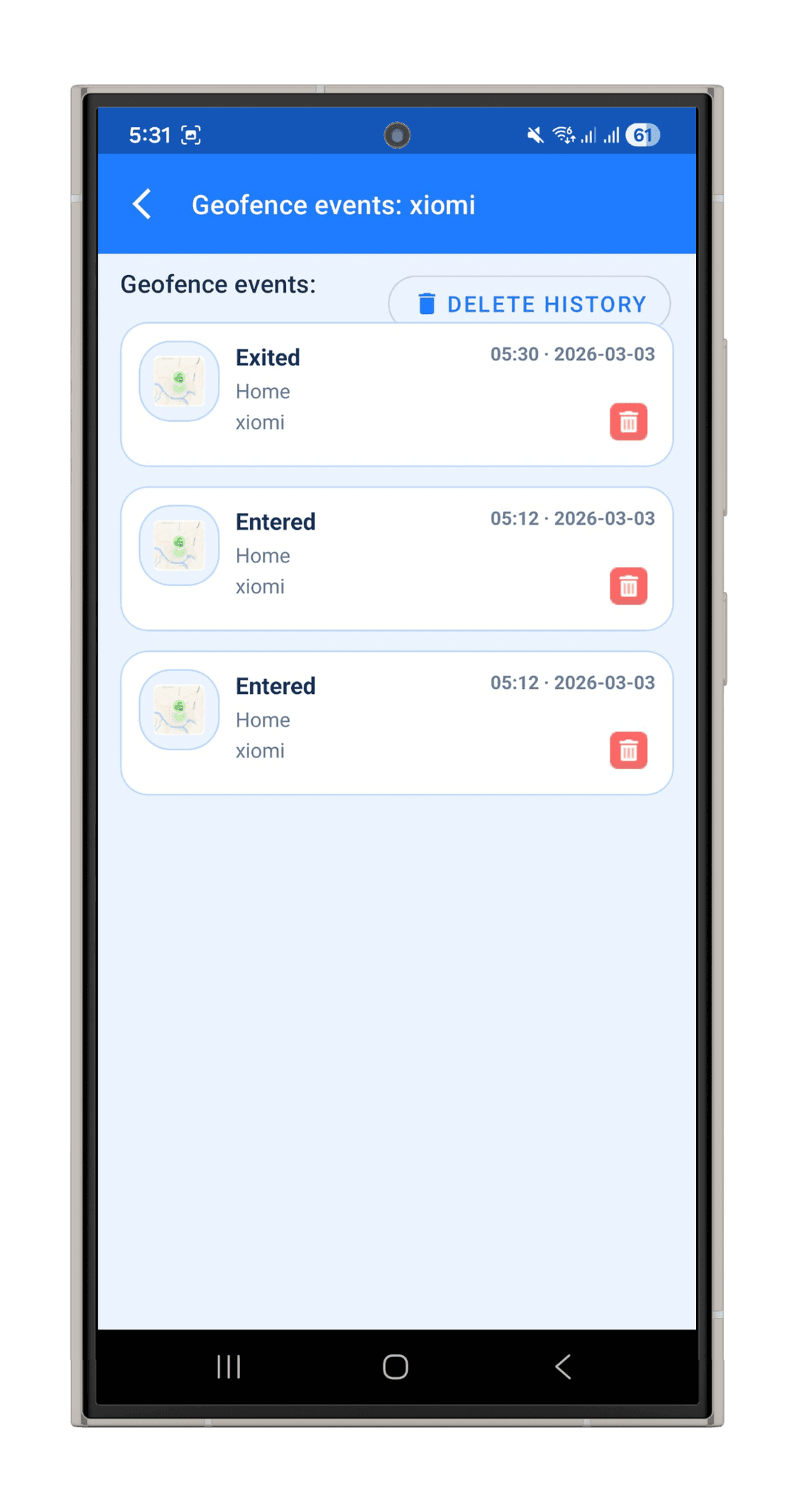 Real-Time Location & Safe Zones - view 4