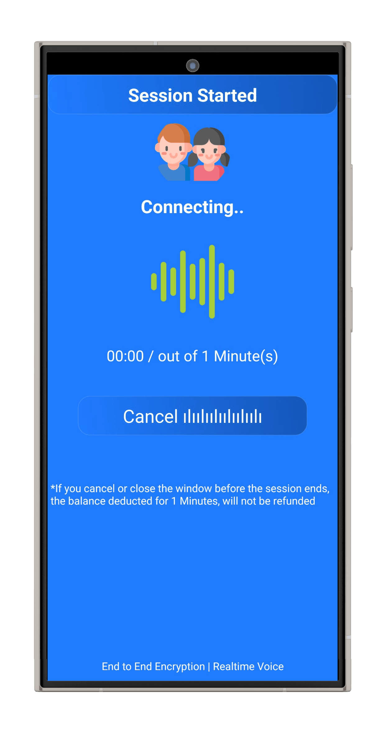 Android live camera started