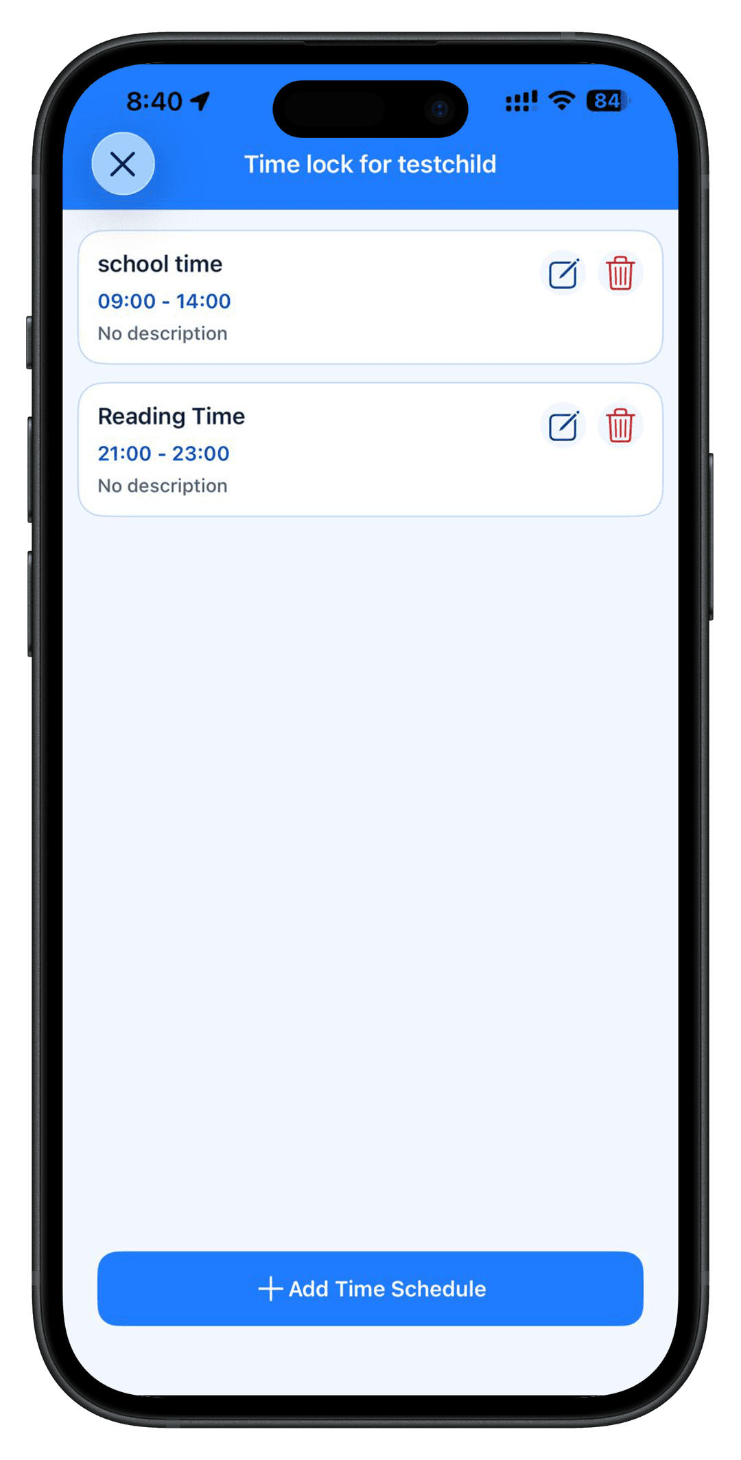 Screen Time & App Control - view 3