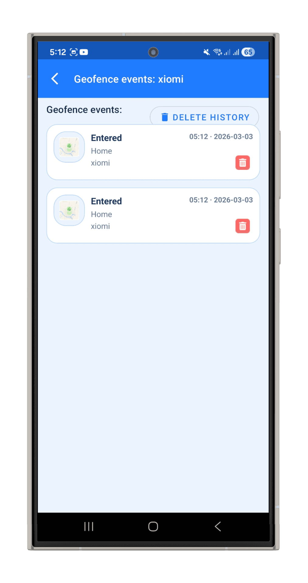 Real-Time Location & Safe Zones - view 4